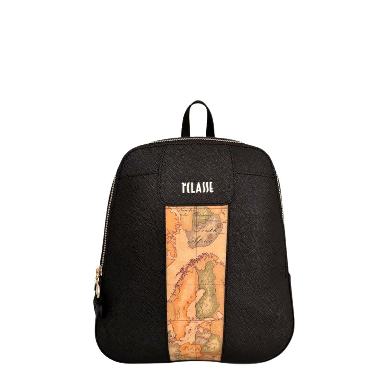 Zaino in saffiano, Nero