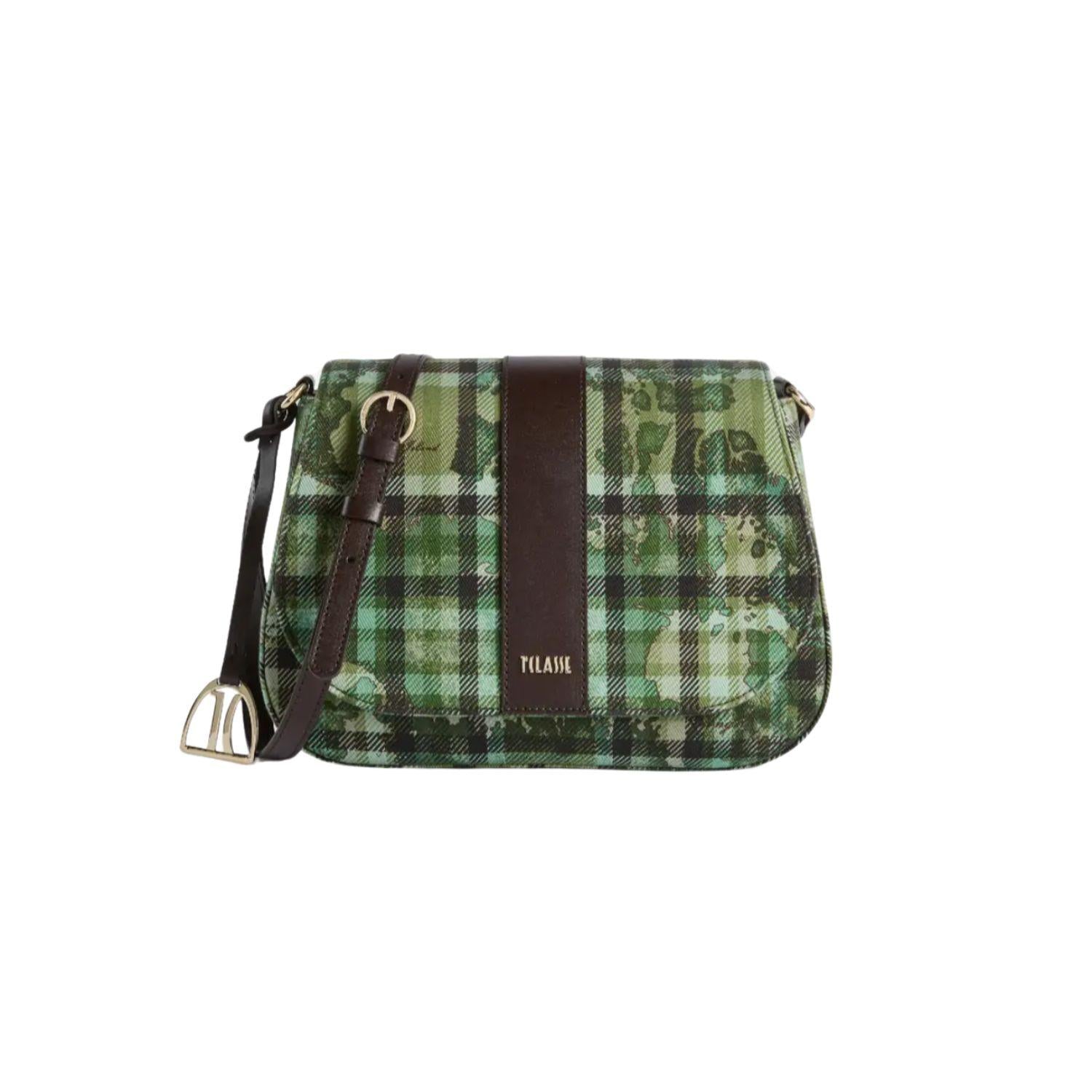 Tracolla Tartan Soul, Verde Muschio