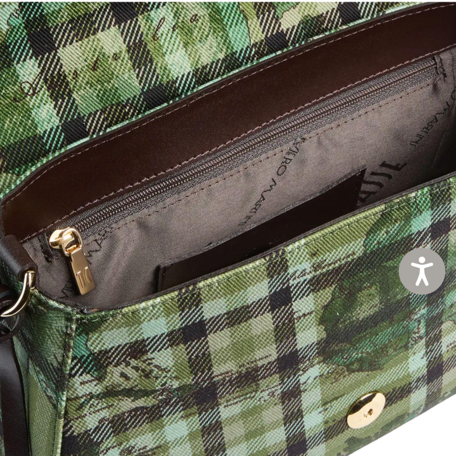 Tracolla Tartan Soul, Verde Muschio