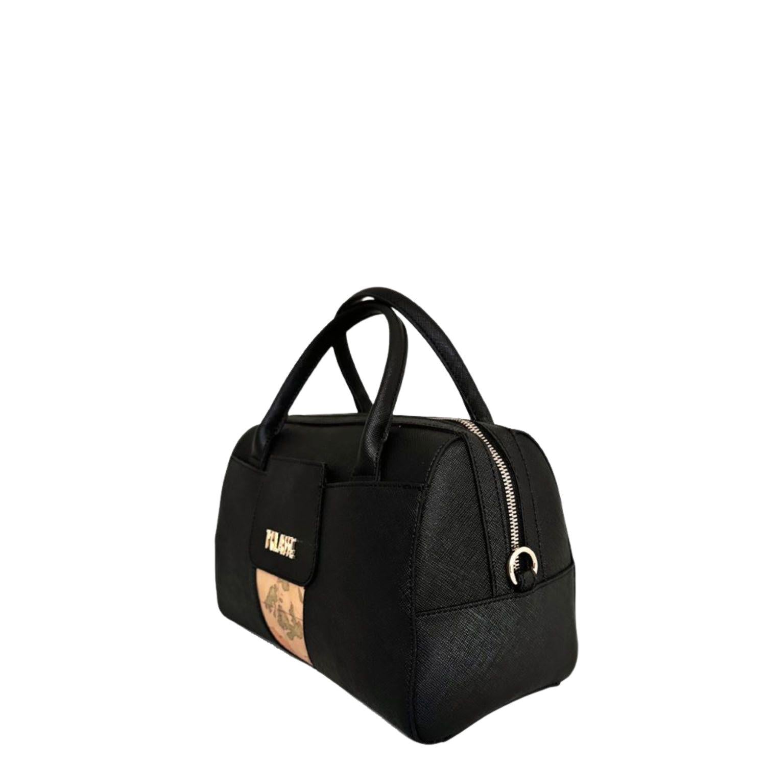 Bauletto con tracolla, Nero