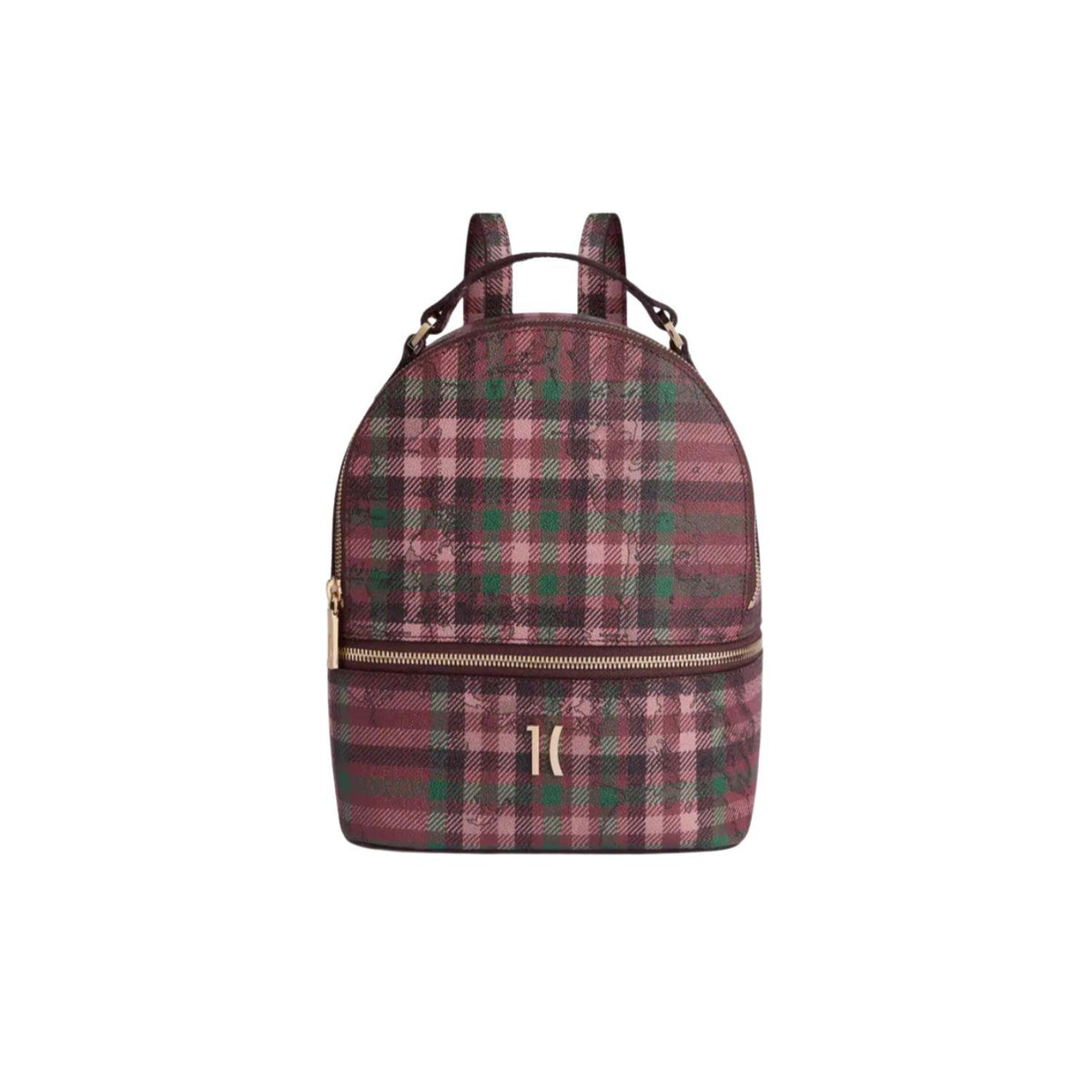 Alviero Martini - Zaino tartan dream Rosso Acero
