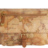 Tracolla con patta geo Soft, Beige