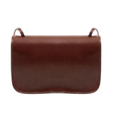 The Bridge - Tracollina in pelle linea rustici, Mogano