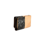 Alviero Martini - Portafoglio bifold in saffiano doppio colore Geo Classic e Geo Nero