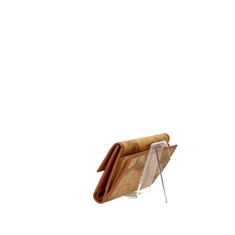 ALVIERO MARTINI - Portafoglio grande con bottone Geo Classic W020 Beige