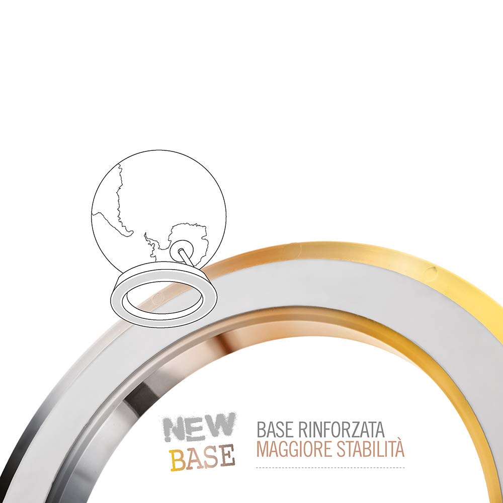 Tecnodidattica - Lampada Mappamondo Atmosphere, Copper