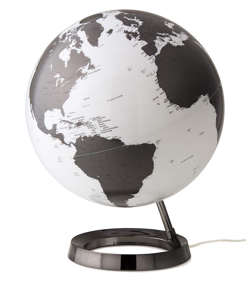 TECNODIDATTICA - Lampada Mappamondo Atmosphere Charcoal
