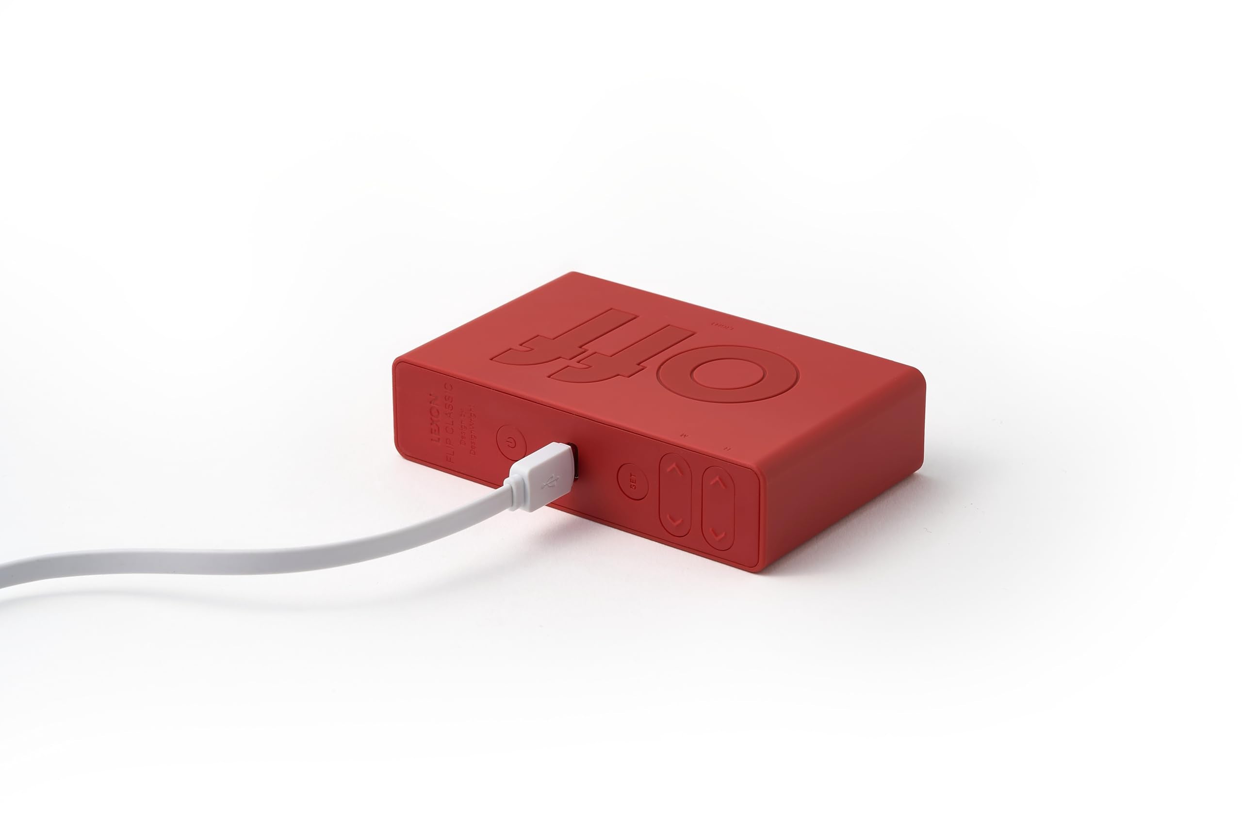 LEXON - Sveglia Classic Rossa
