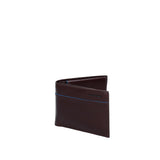 PIQUADRO - Portafogli con porta monete Piquadro Blue Square Revamp moro
