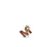 ALVIERO MARTINI - Portachiavi Charm Lettera M Naturale, Beige
