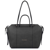 PIQUADRO - Borsa donna a spalla in pelle porta iPad Circle Nero