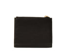 PATRIZIA PEPE - Portafoglio piccolo doppia zip in pelle martellata Nero