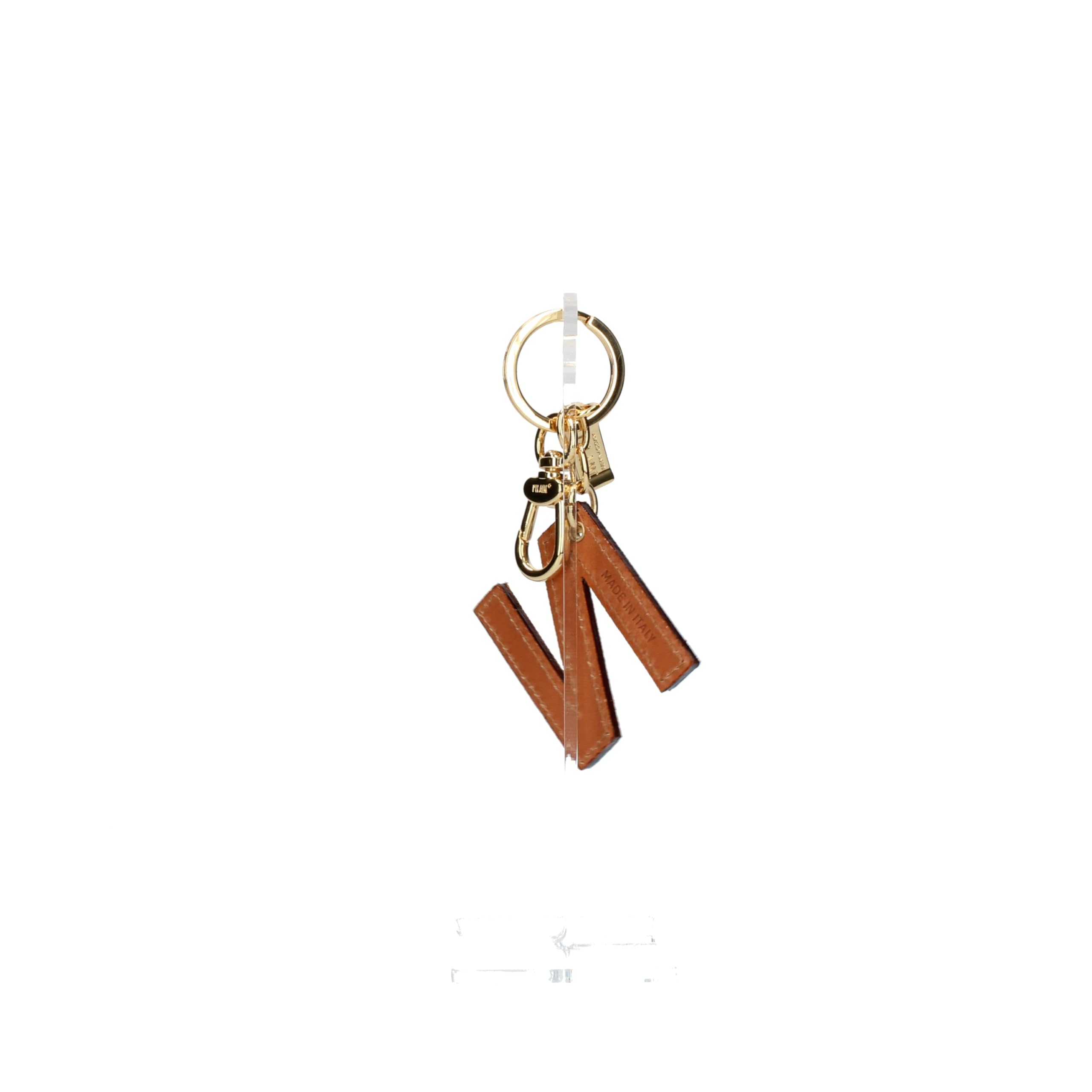 ALVIERO MARTINI 1a CLASSE - Portachiavi Charm Lettera N Naturale Beige