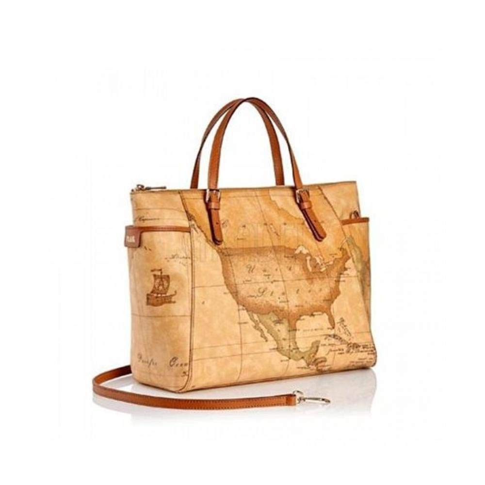 ALVIERO MARTINI 1? CLASSE - Borsa a mano con tracolla Geo Classic E002 Beige