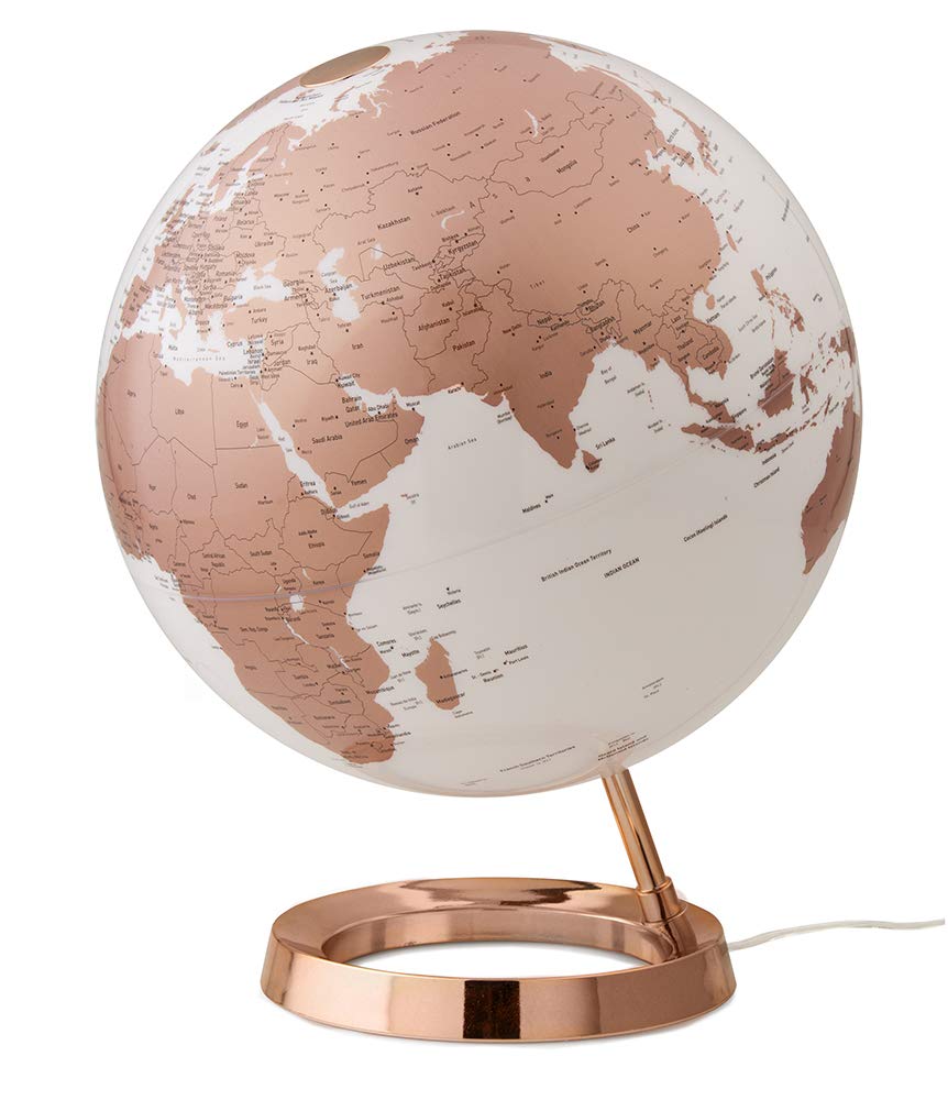 TECNODIDATTICA - Lampada Mappamondo Atmosphere Copper