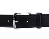PIQUADRO - Cintura in pelle martellata Modus Nero