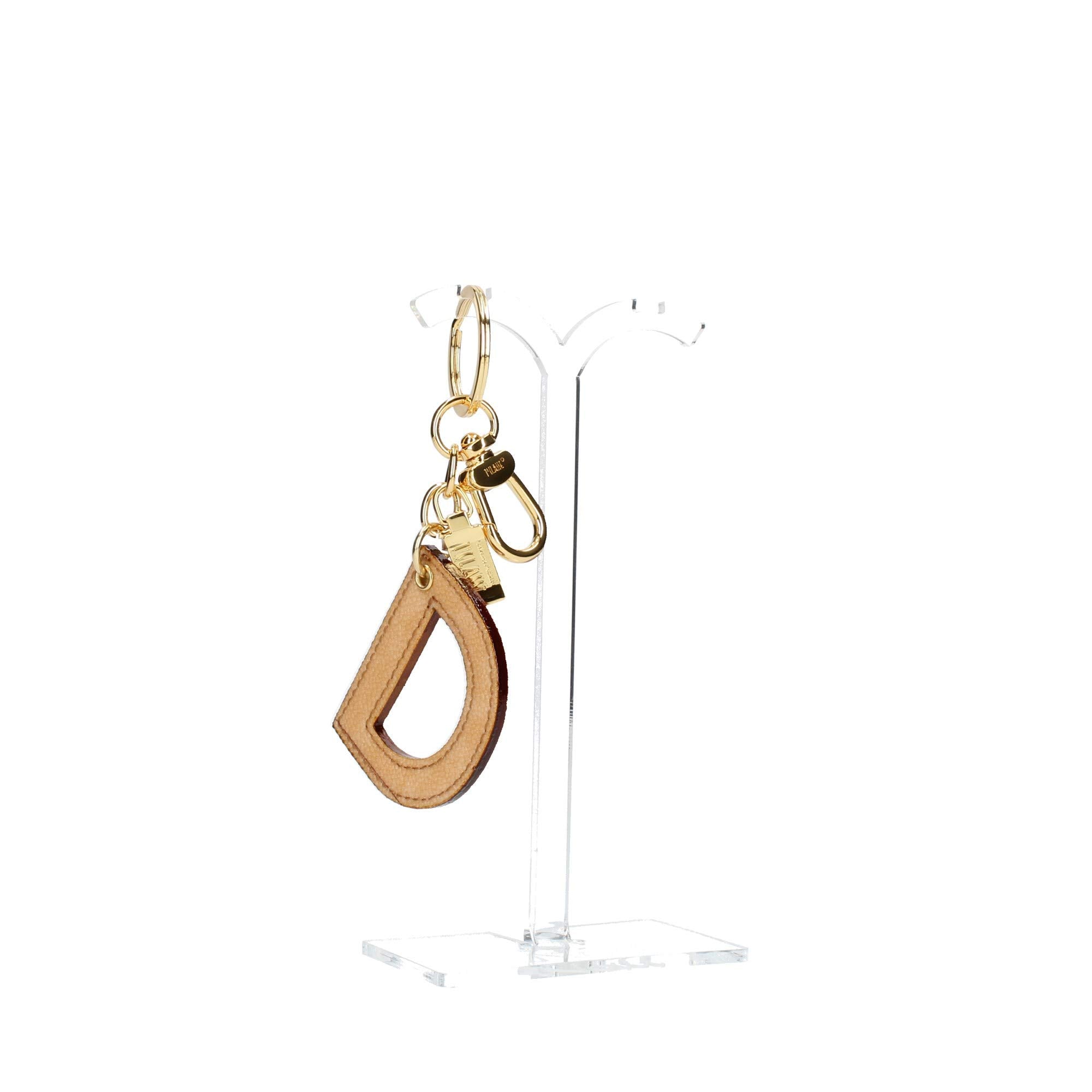 Alviero Martini  - Portachiavi Charm Lettera D Naturale, Beige
