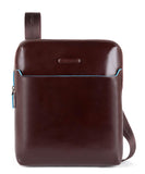 PIQUADRO - Borsello espandibile Blue Square Mogano