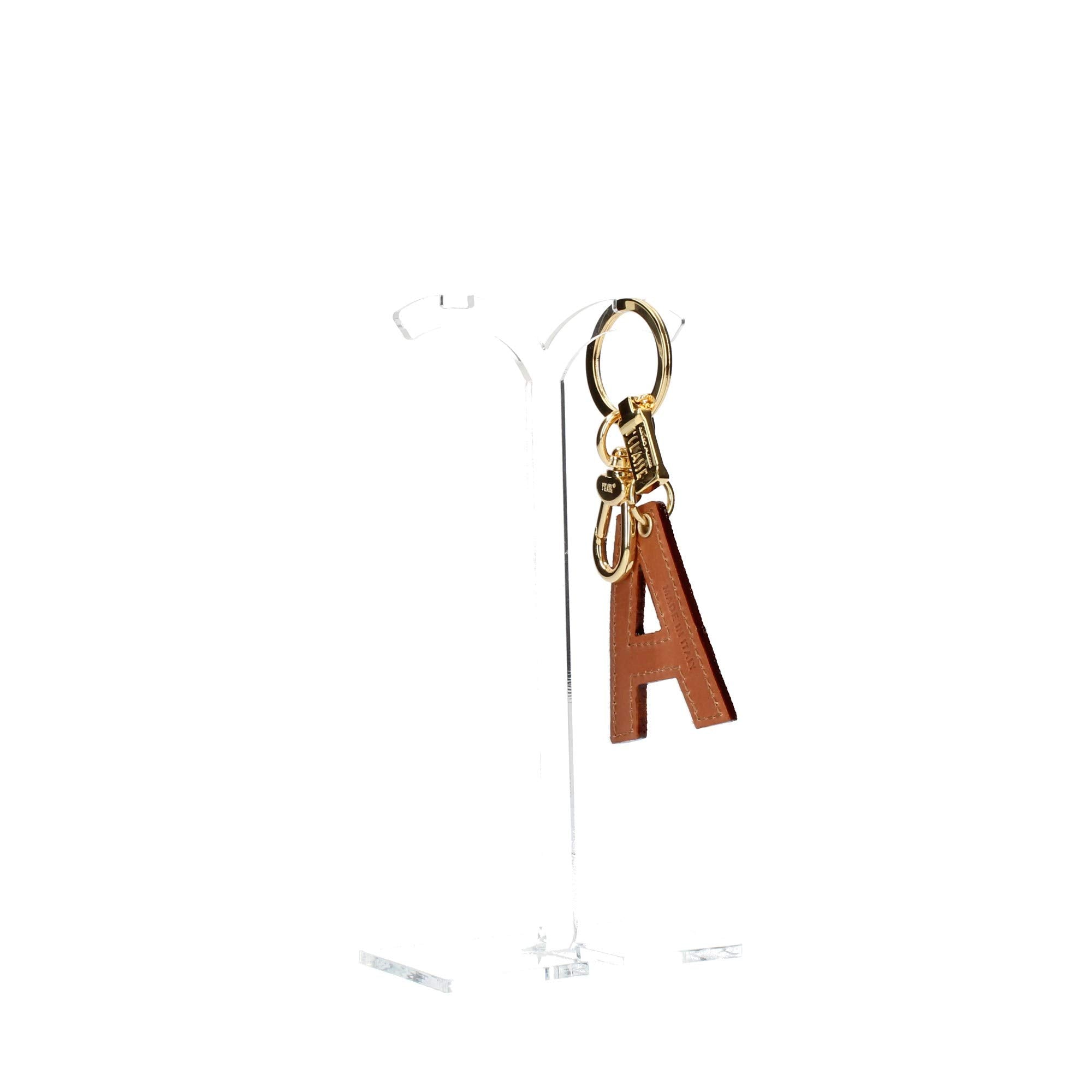 ALVIERO MARTINI - Portachiavi Charm Lettera A Naturale, Beige