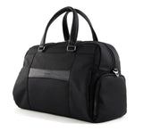 PIQUADRO - Borsone in tessuto e pelle Brief2 Nero