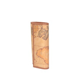 ALVIERO MARTINI 1a CLASSE - Portafoglio medio con bottone Geo Classic W022 Beige