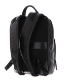 Piquadro - Zaino piatto in pelle linea Blue Square , Nero 