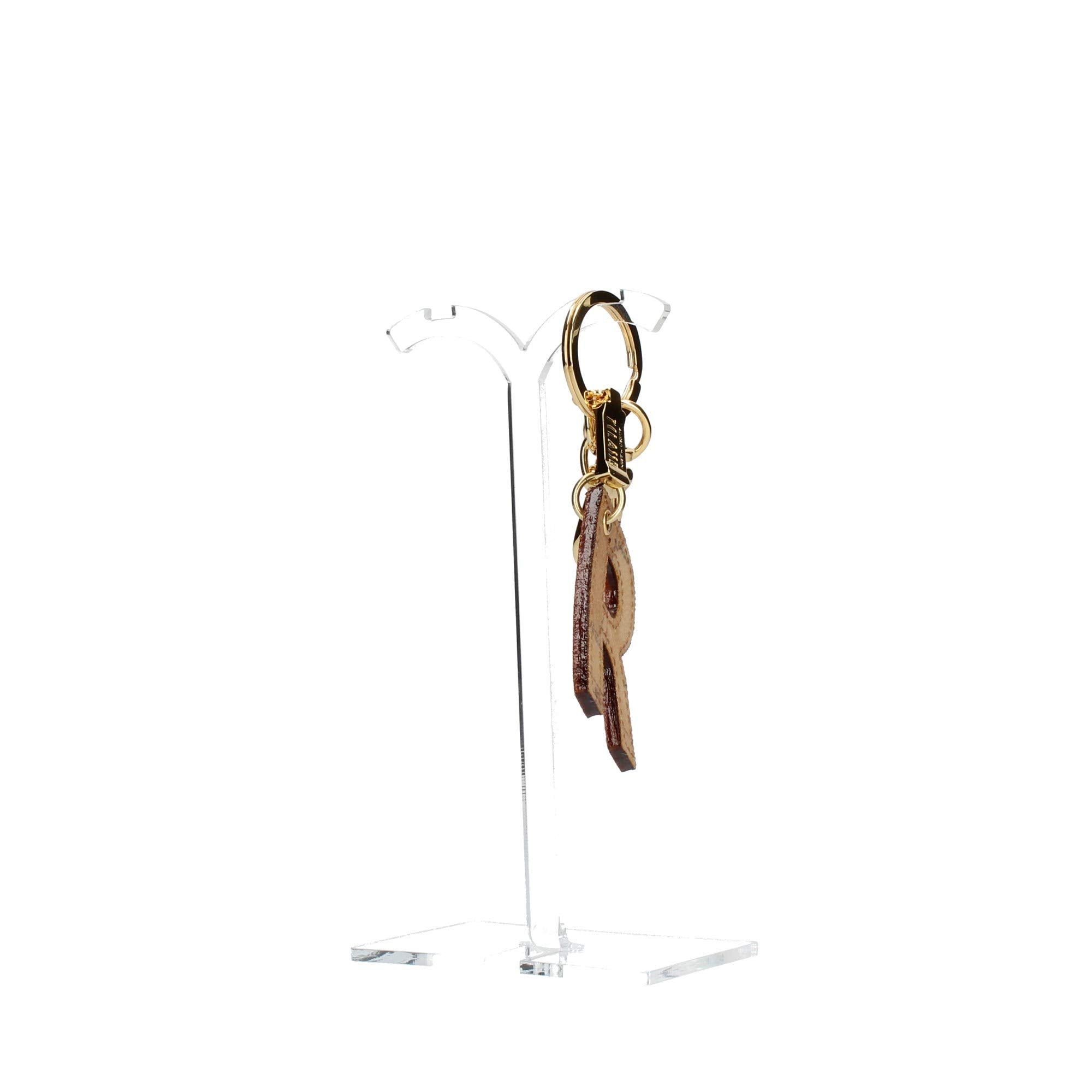 ALVIERO MARTINI - Portachiavi Charm Lettera R Naturale, Beige