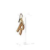 ALVIERO MARTINI - Portachiavi Charm Lettera R Naturale, Beige
