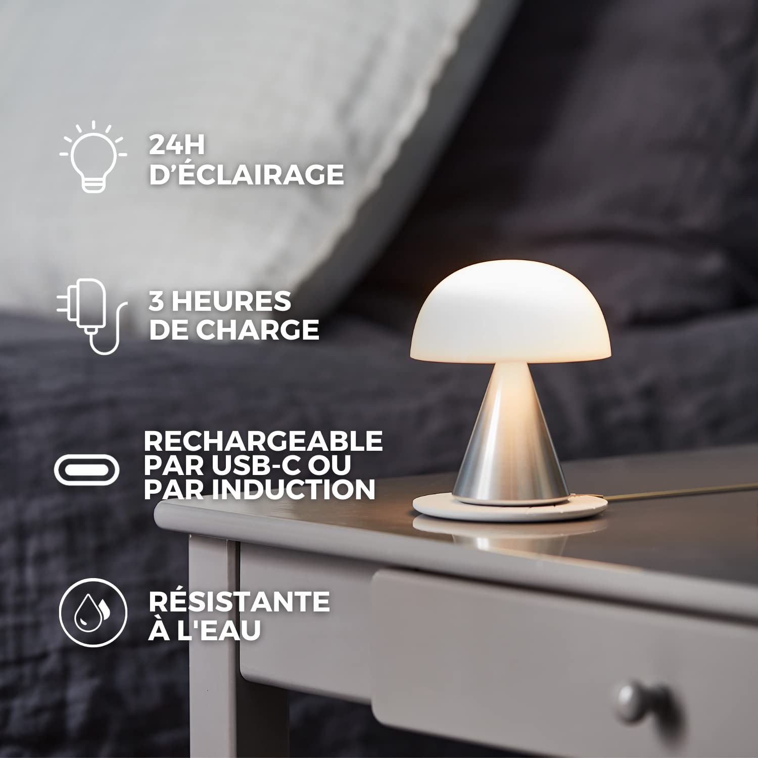 Lexon - Lampada led MINA M Oro