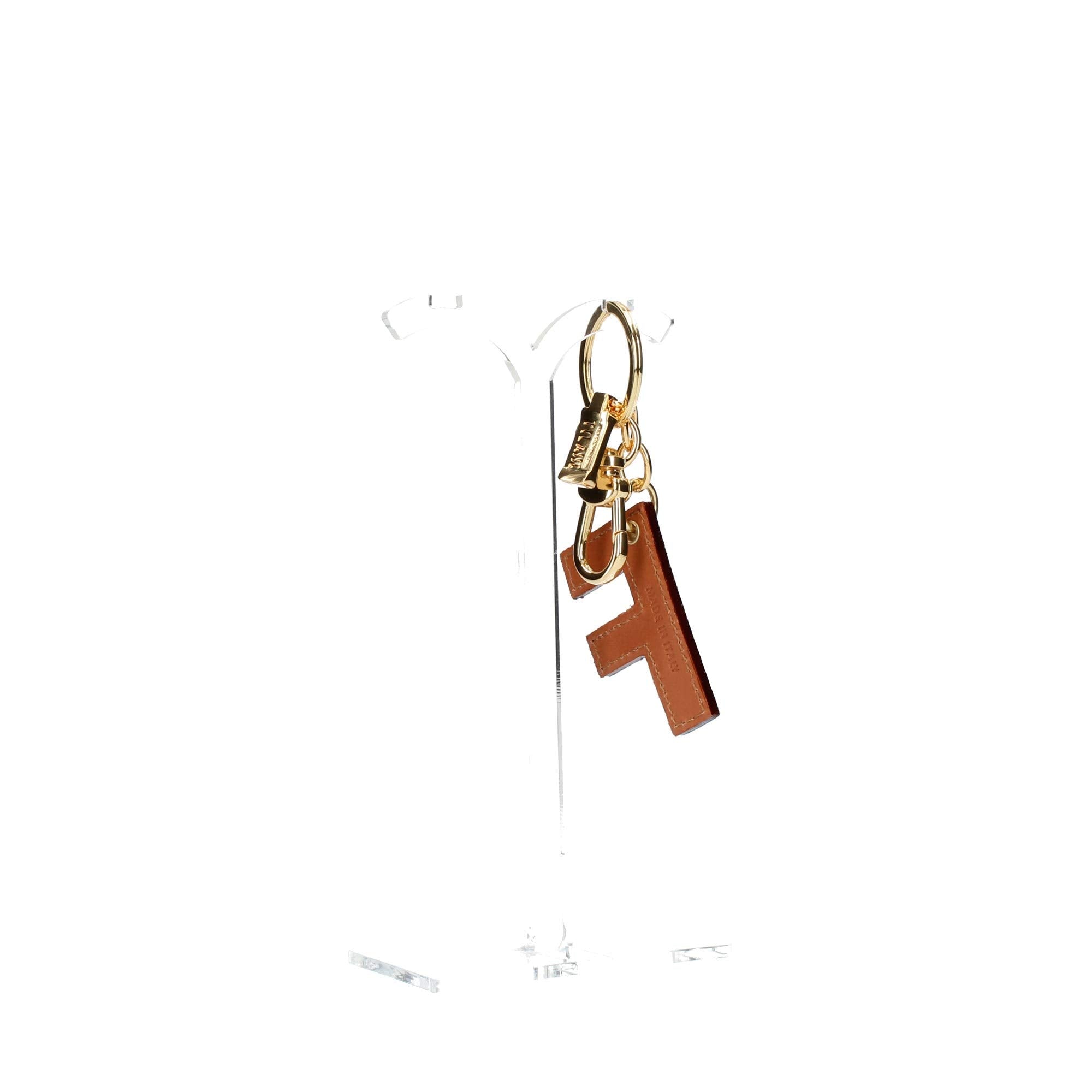 ALVIERO MARTINI 1a CLASSE - Portachiavi Charm Lettera F Naturale Beige