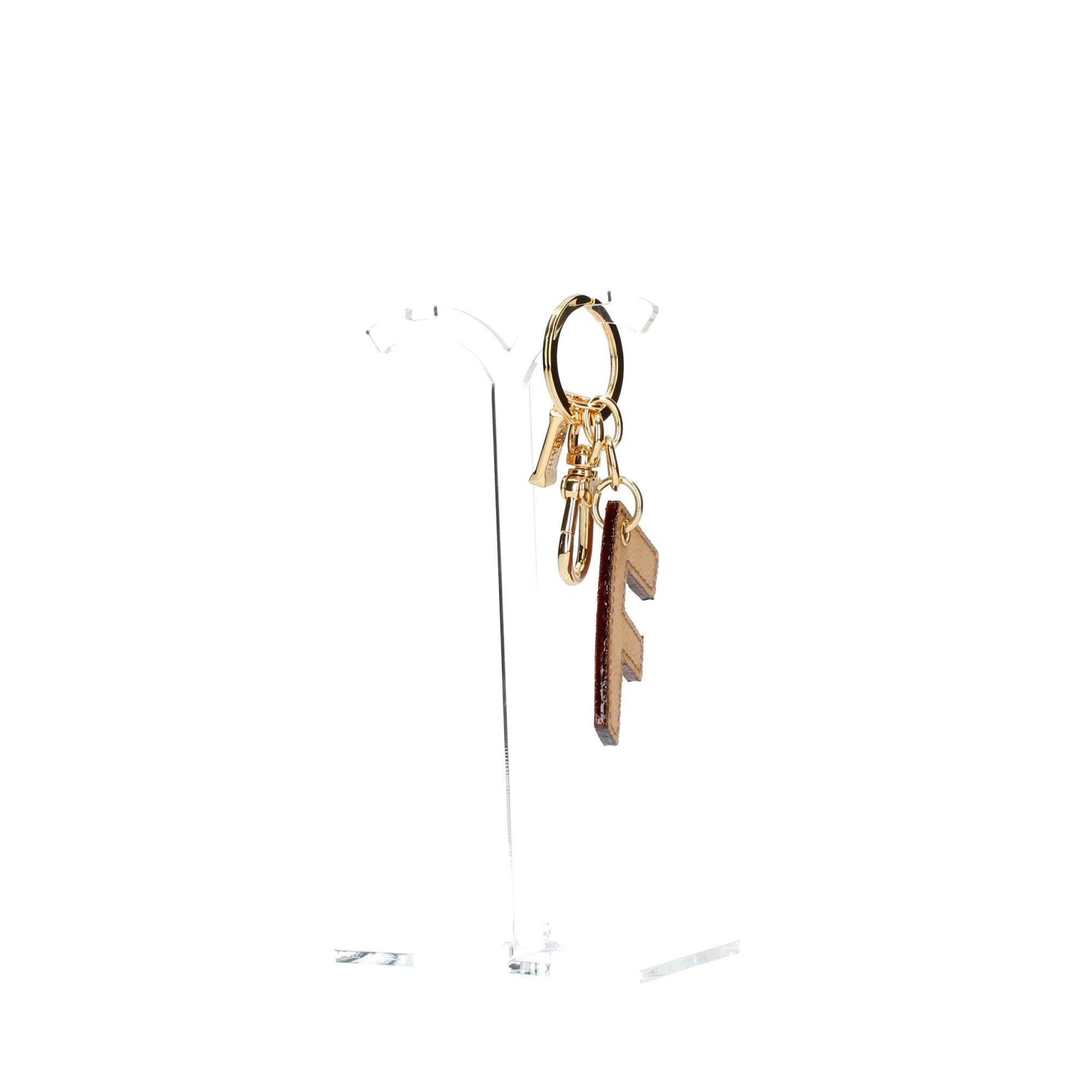 ALVIERO MARTINI 1a CLASSE - Portachiavi Charm Lettera F Naturale Beige