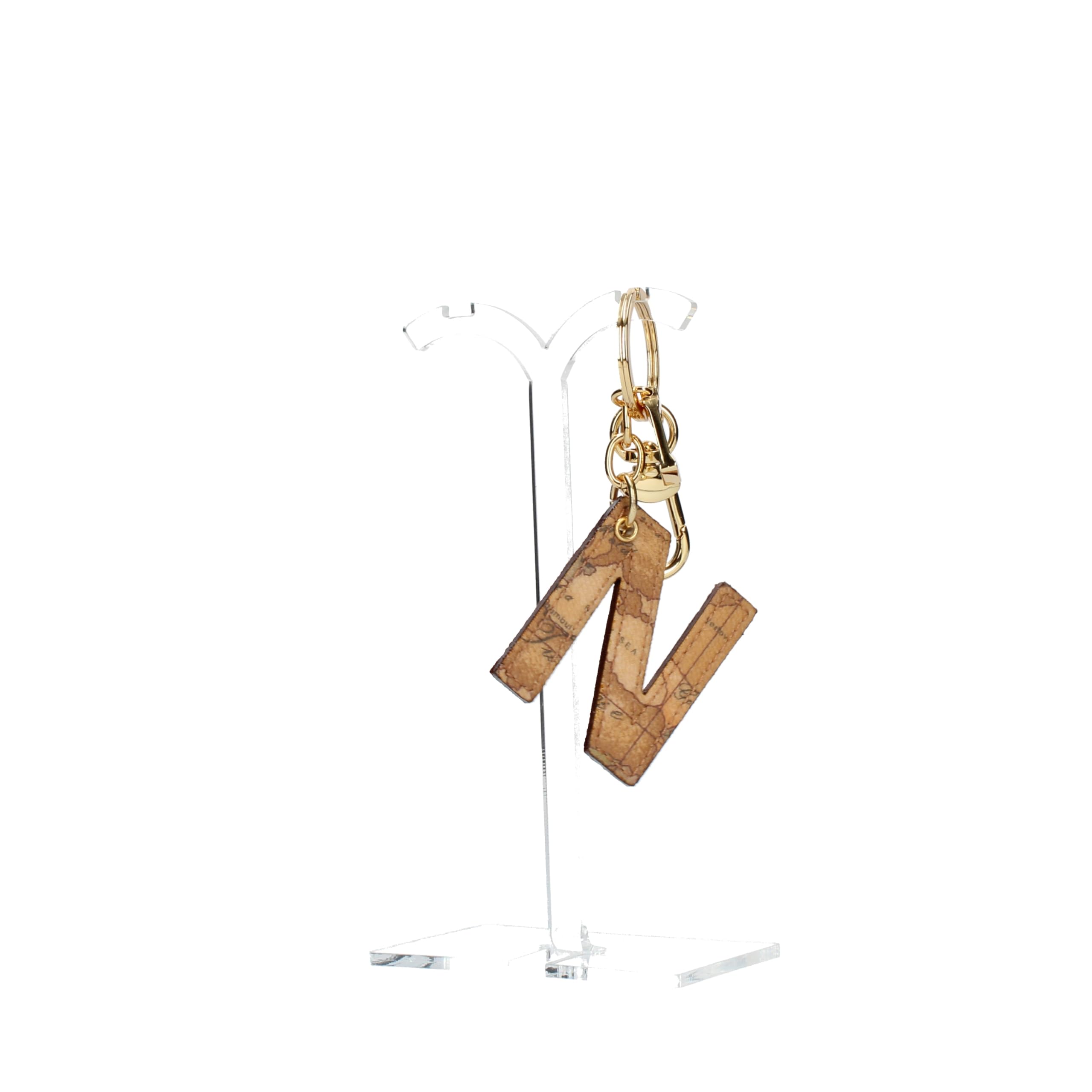 ALVIERO MARTINI 1a CLASSE - Portachiavi Charm Lettera N Naturale Beige