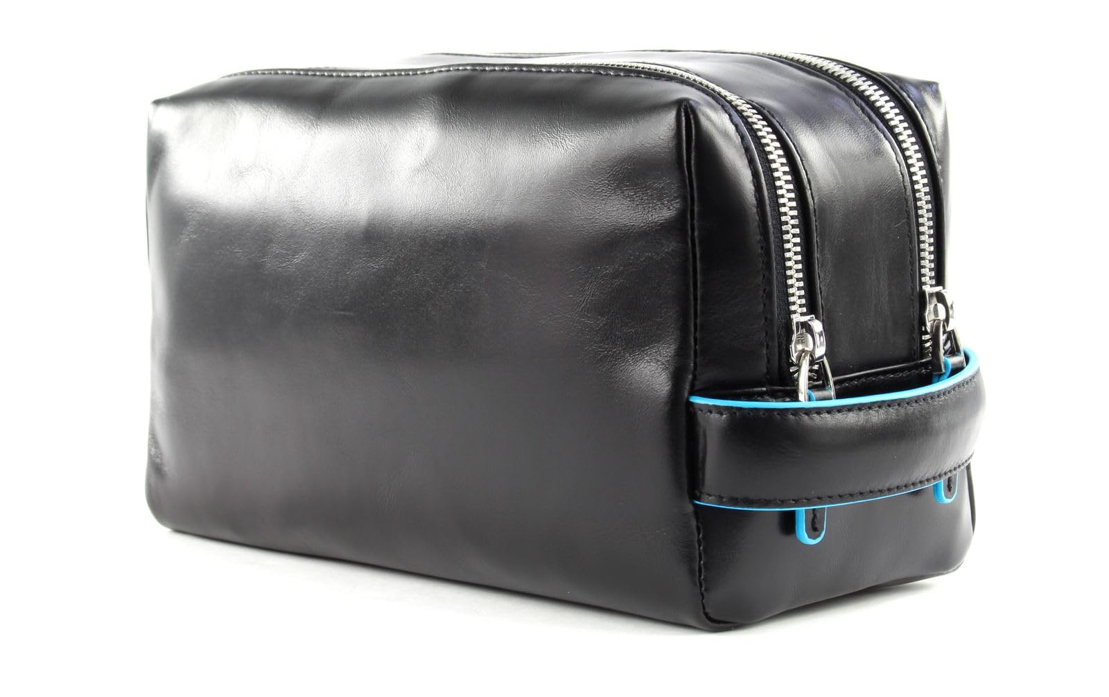 PIQUADRO - Beauty in pelle Blue Square Nero