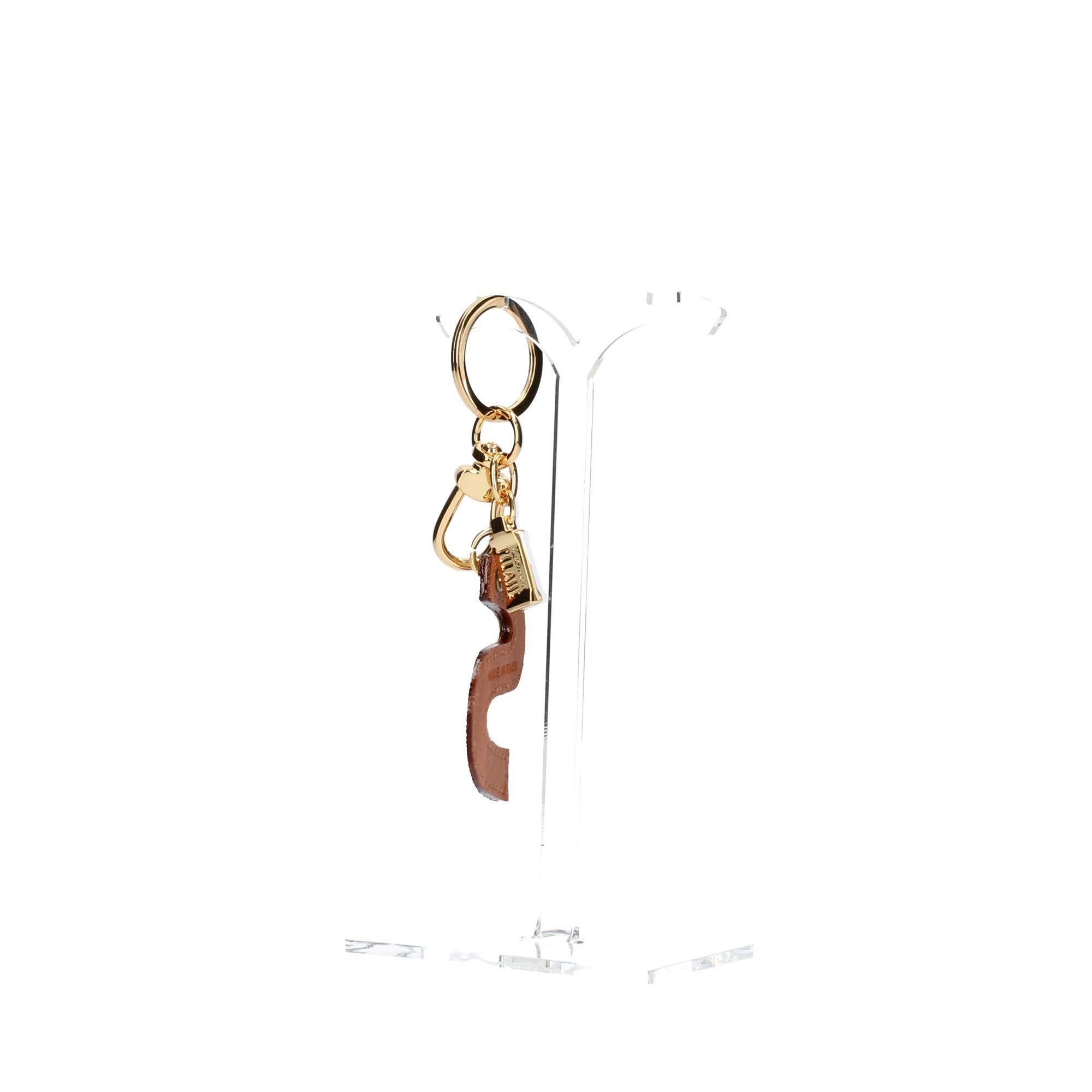 ALVIERO MARTINI 1a CLASSE - Portachiavi Charm Lettera S Naturale Beige
