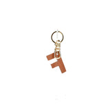 ALVIERO MARTINI 1a CLASSE - Portachiavi Charm Lettera F Naturale Beige