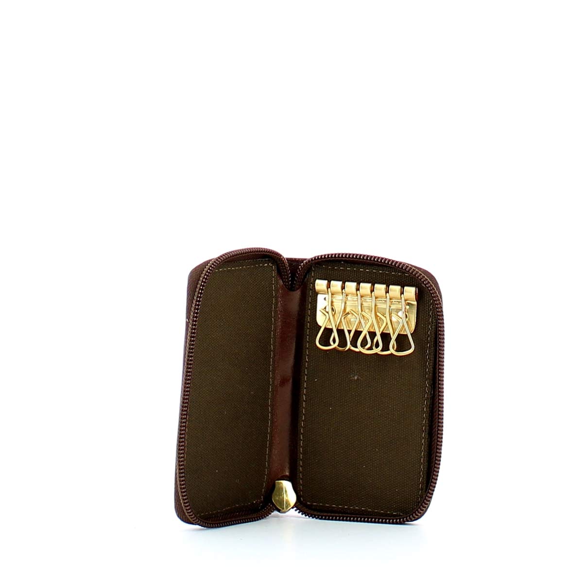 THE BRIDGE - Story astuccio portachiavi con zip, 6 ganci, Marrone