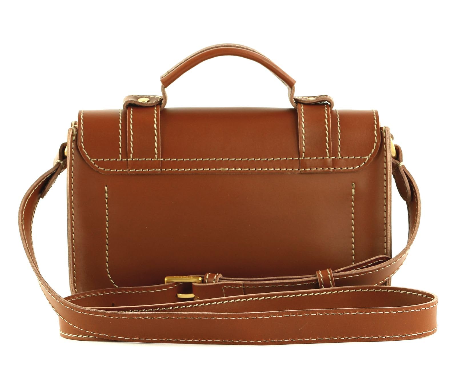 THE BRIDGE - Borsa a tracolla School Bag in pelle , Marrone