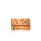 ALVIERO MARTINI - Portafoglio grande con bottone Geo Classic W037 Beige