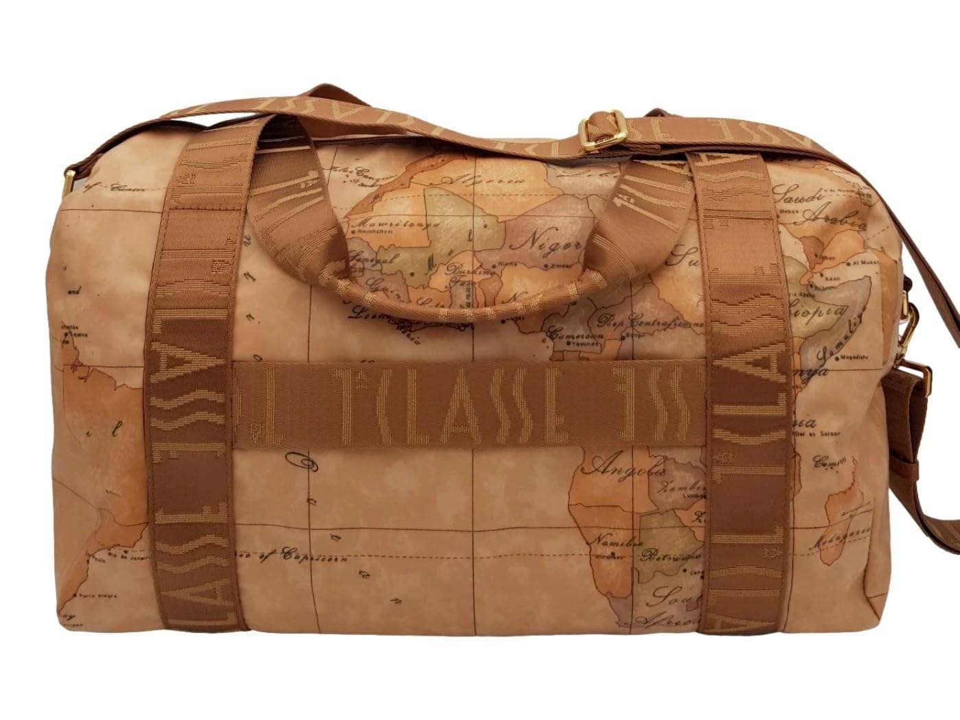 ALVIERO MARTINI 1a CLASSE - Geo Soft borsone bagaglio a mano Beige