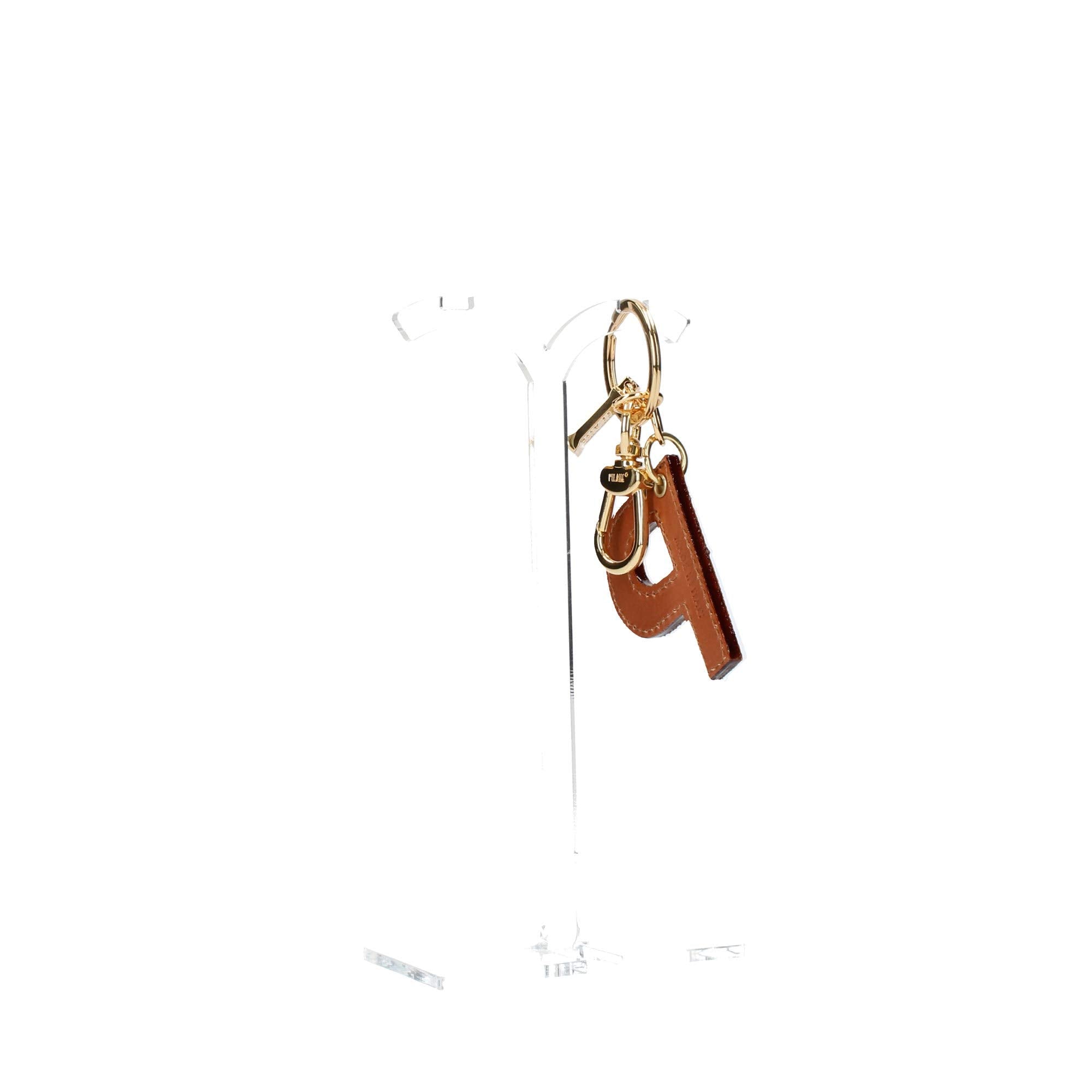 ALVIERO MARTINI 1a CLASSE - Portachiavi Charm Lettera P Naturale Beige