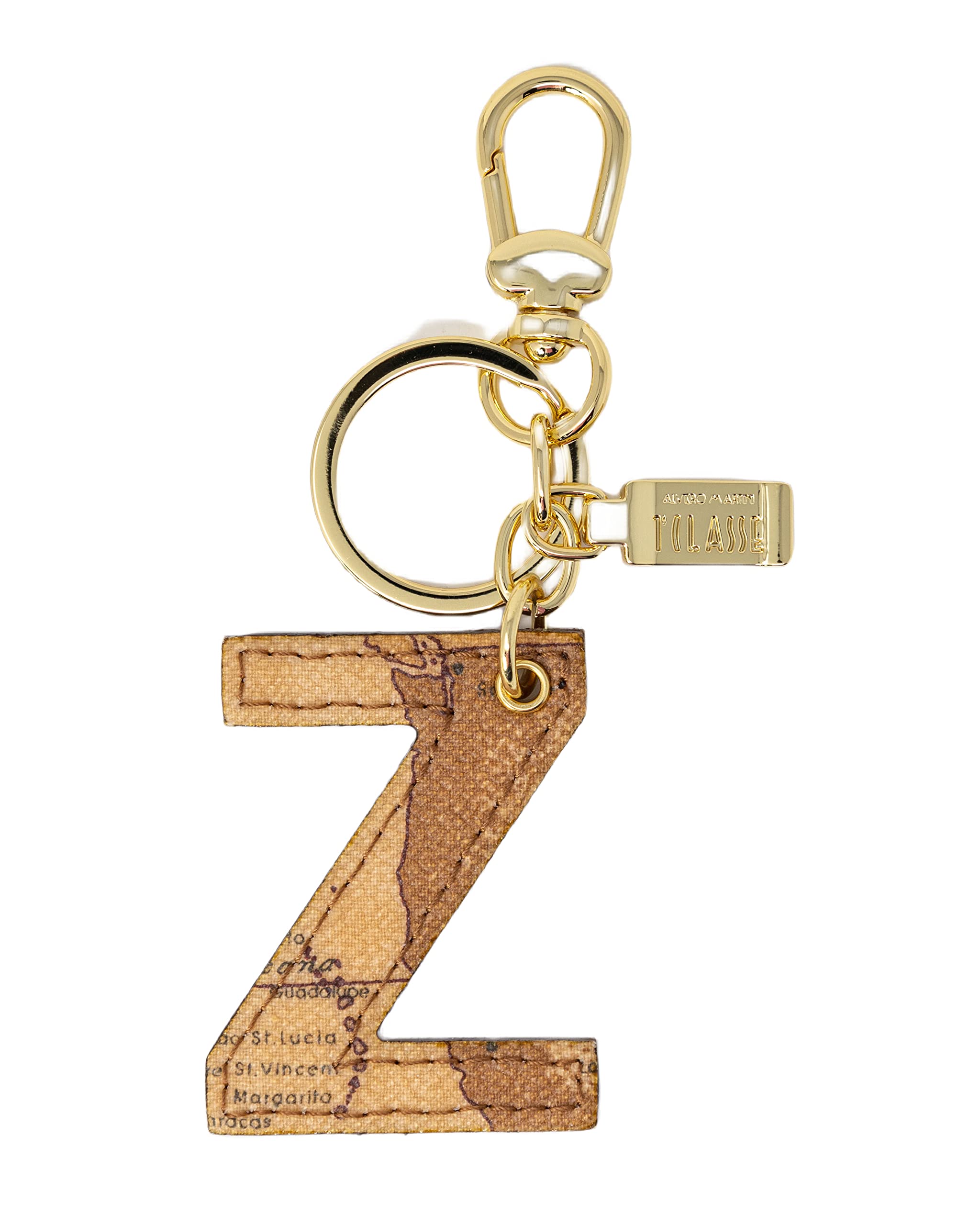 ALVIERO MARTINI - Portachiavi Charm Lettera Z Naturale, Beige