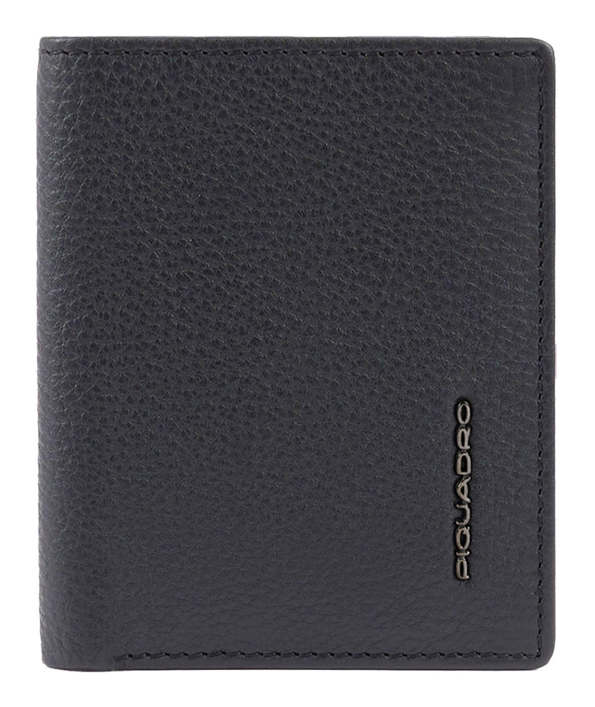 PIQUADRO -Portafogli piccolo verticale con porta monete Piquadro Modus Special, Nero