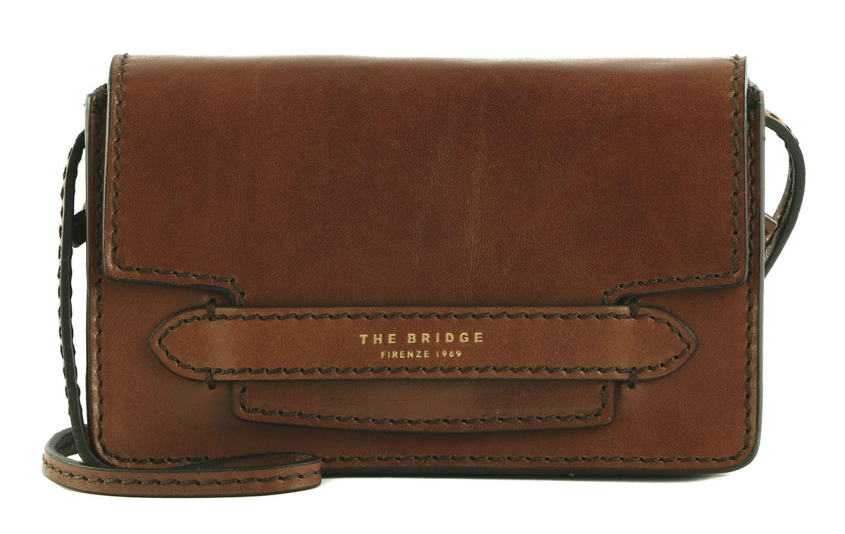 THE BRIDGE - Borsa piccola a tracolla Lucrezia, Marrone