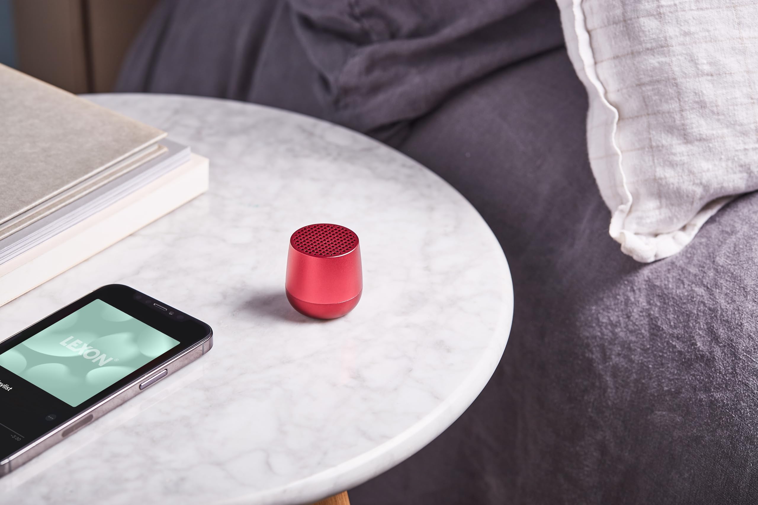 LEXON - Cassa Bluetooth MINO + Rosso