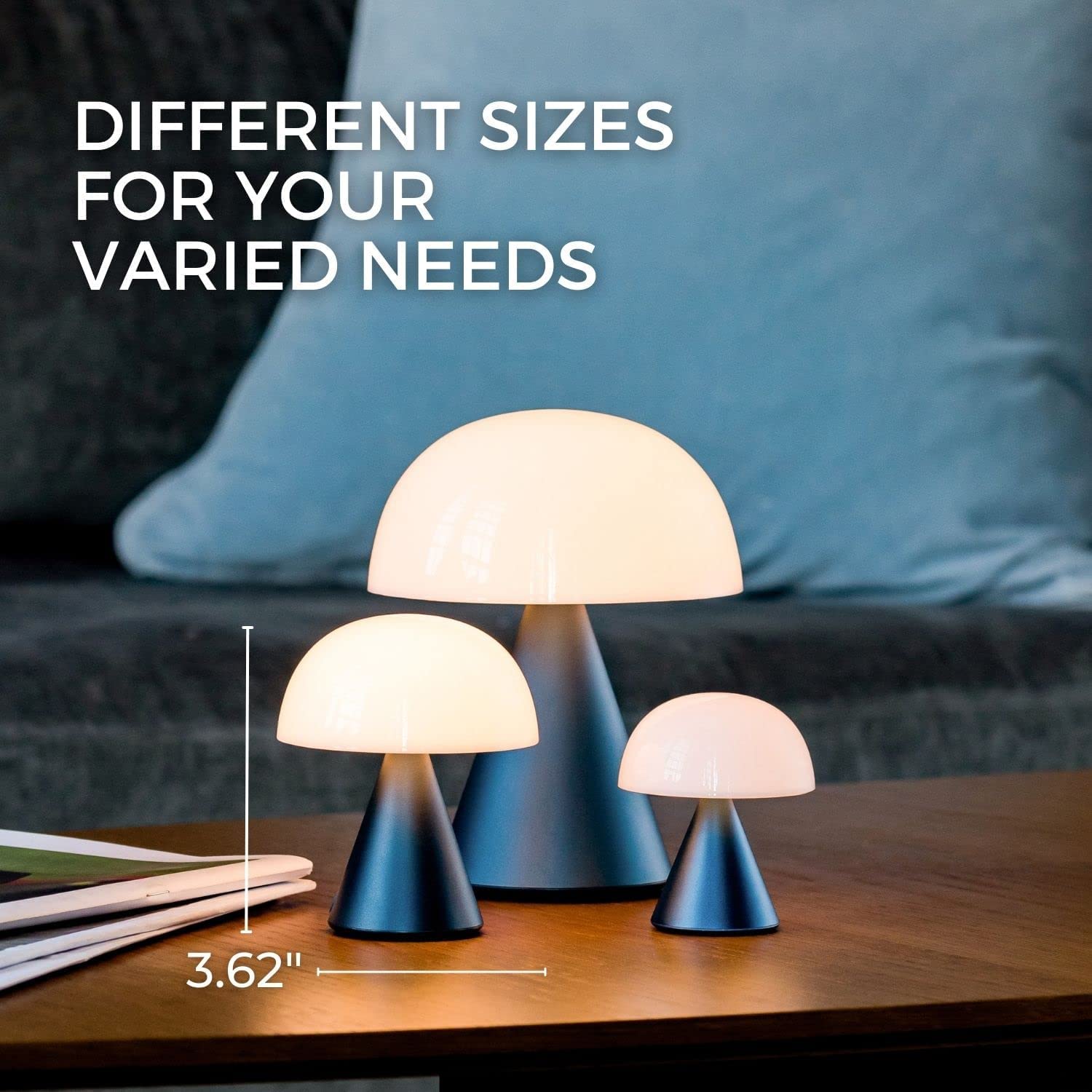 Lexon - Lampada led MINA M Grigio Scuro