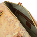 Alviero Martini - Borsa media a bauletto con tracolla Geo Classic D080, Beige