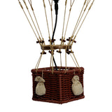 Authentic Models - Mongolfiera grande Led Royal Aero Stelle Bianche e Blu