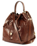 THE BRIDGE - Borsa a secchiello linea Story , Marrone