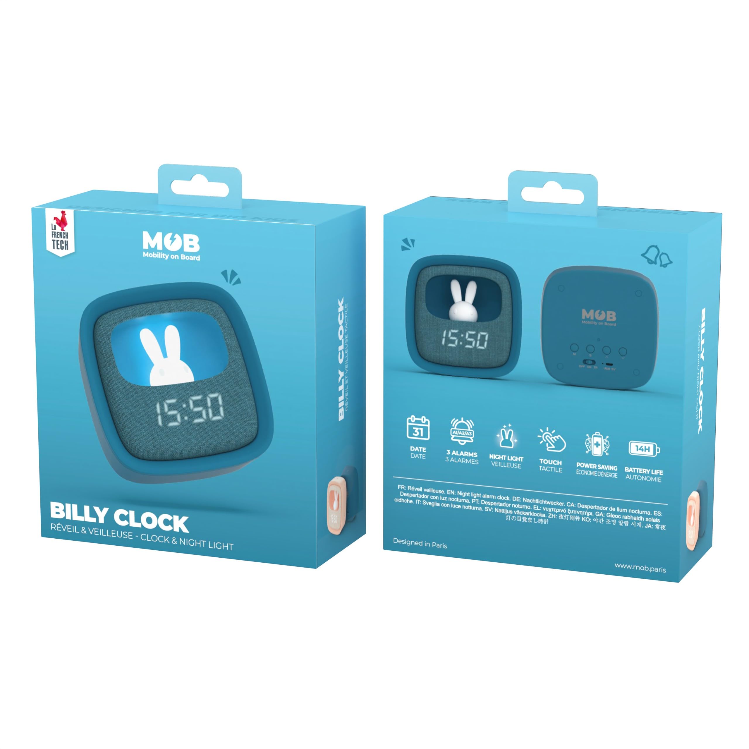 MOB - Sveglia e luce notturna, Billy Navy