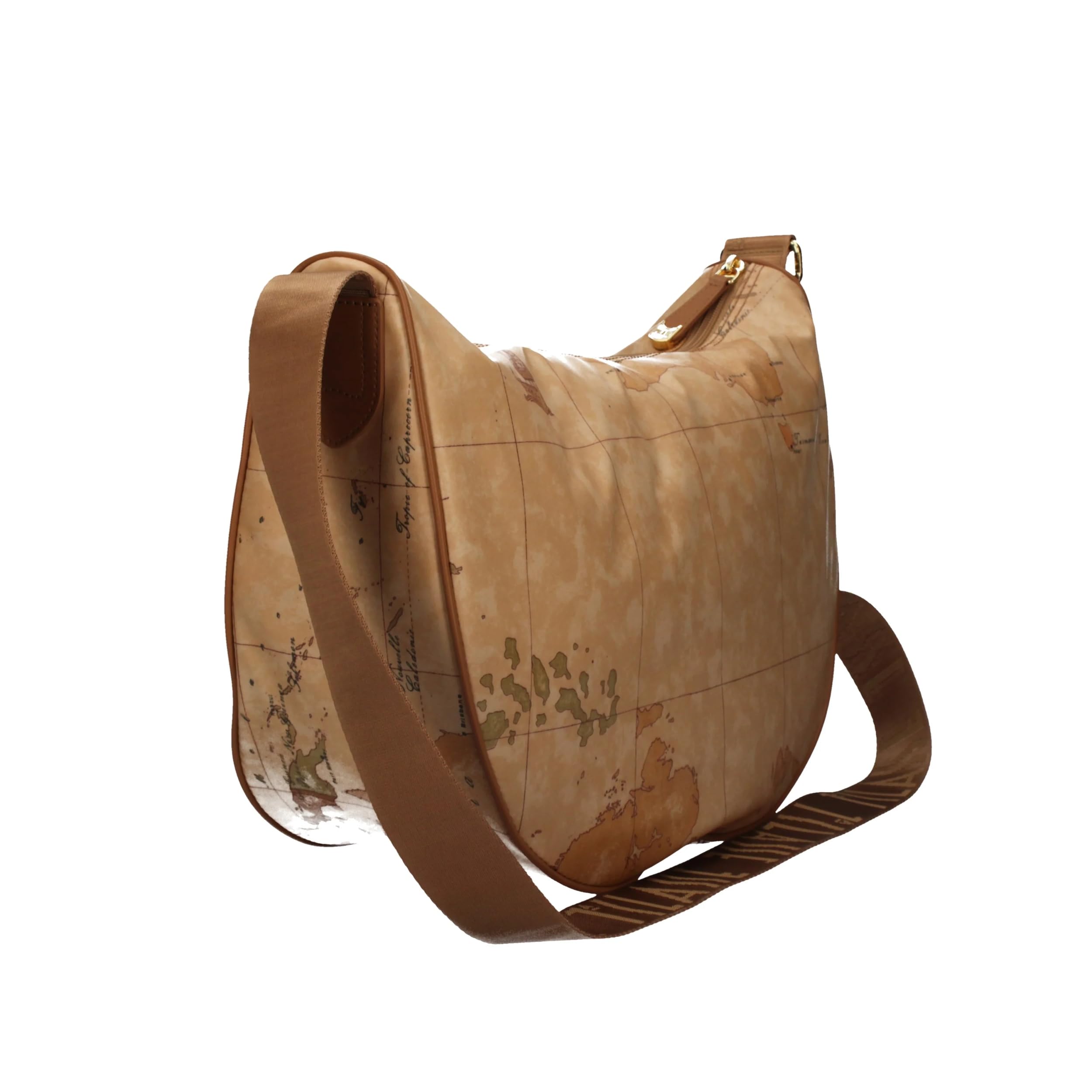 ALVIERO MARTINI - Geo Soft tracolla a mezzaluna grande S008 Beige
